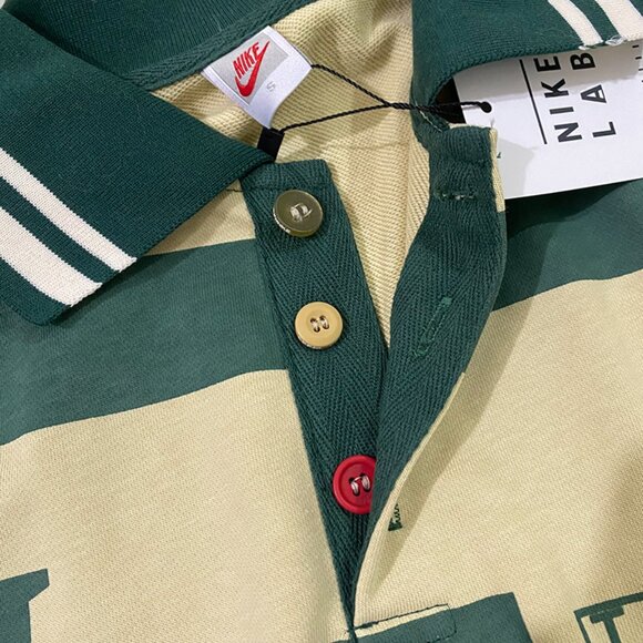 Nike Lab Series Striped Long-Sleeve Polo Shirt - Picture 7 of 10